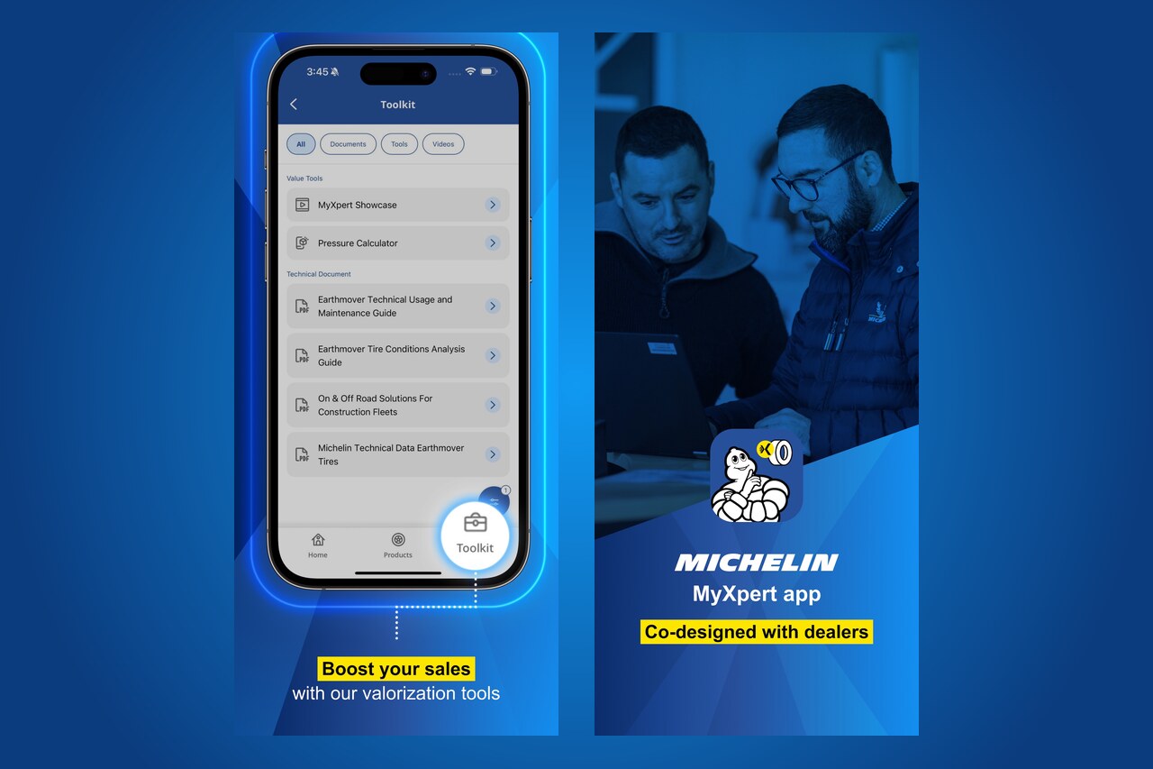 MICHELIN MyXpert : outils de valorisation, application co-conçue avec les distributeurs