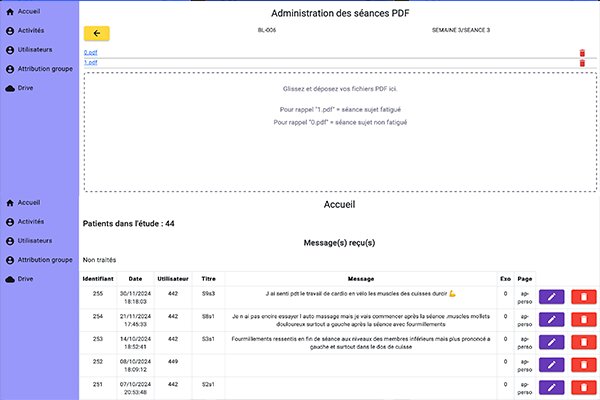 application web de suivi d'étude scientifique